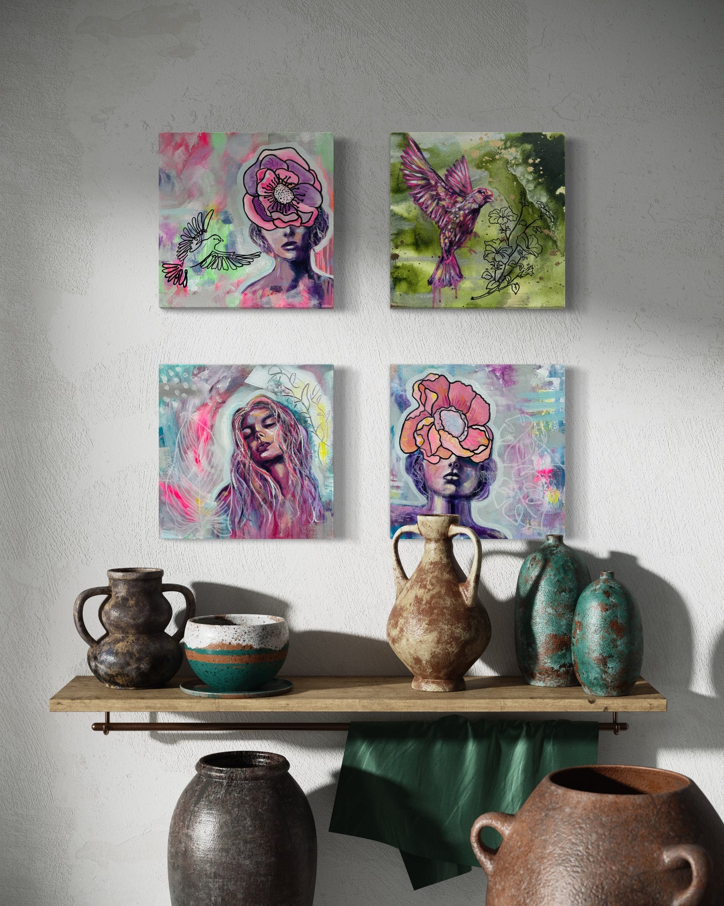 Delighted in Shades of Sunset