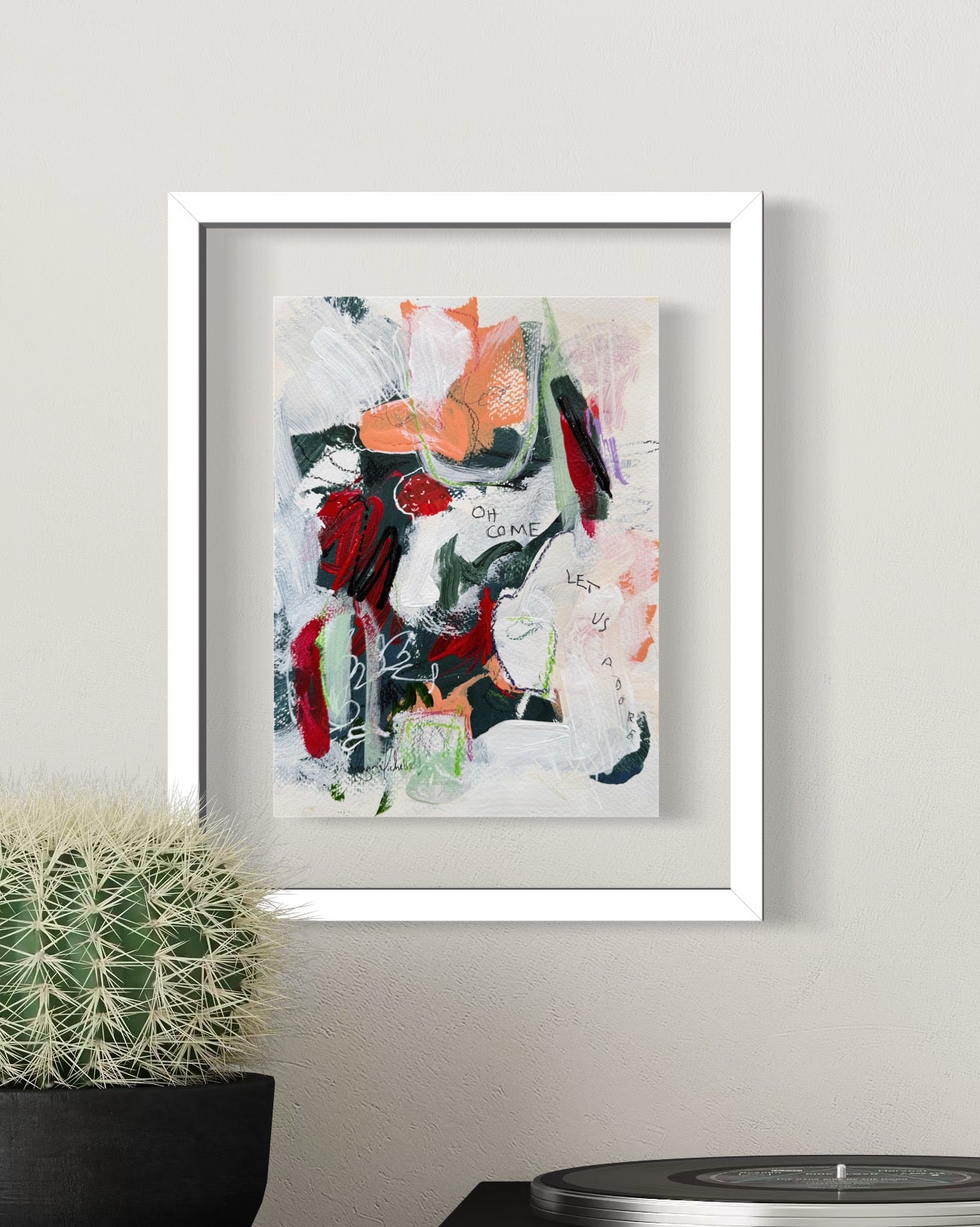 "Oh Come Let Us Adore" Paper