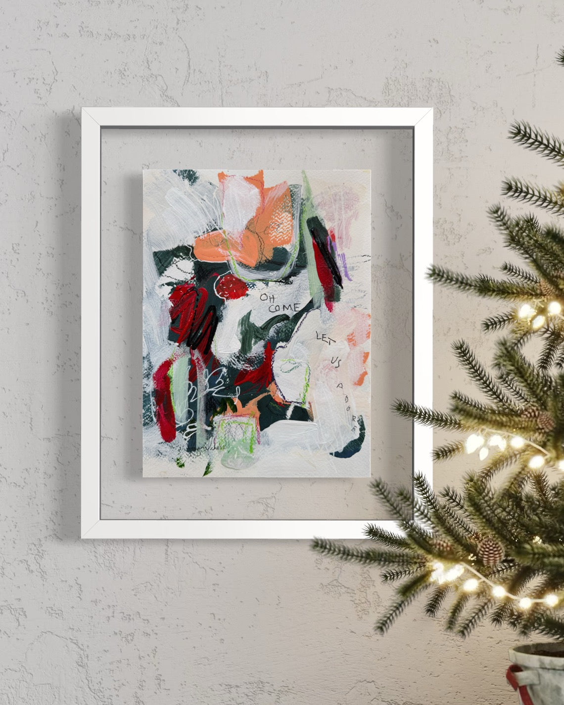 "Oh Come Let Us Adore" Paper