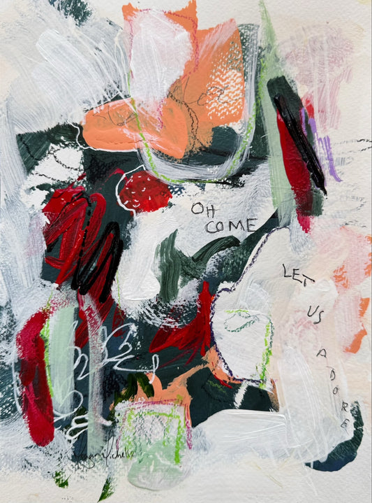 "Oh Come Let Us Adore" Paper