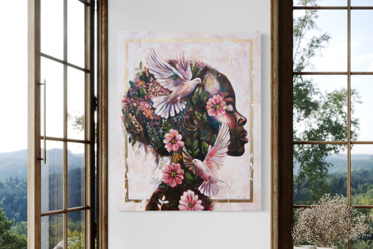 "And Then She Was Healed" Original Artwork